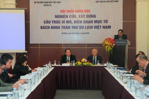  Hội thảo Nghiên cứu, xây dựng cấu trúc vĩ mô, biên soạn mục từ BKTT Du lịch Việt Nam